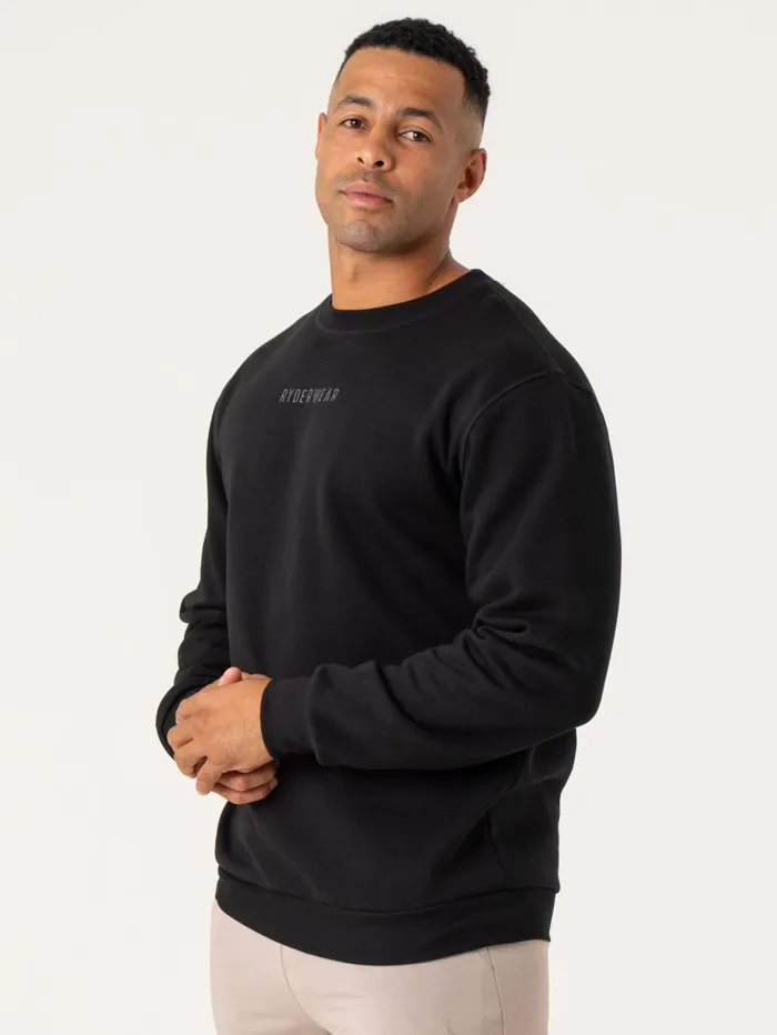 Pursuit Pullover 8211 Black Men Ryderwear Tops