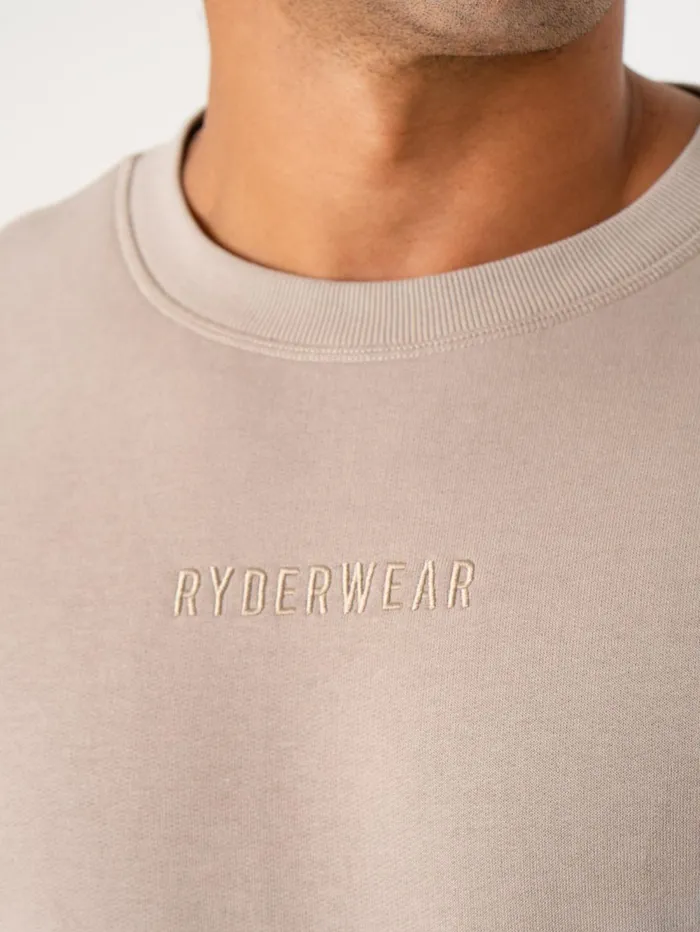 Pursuit Pullover 8211 Taupe Men Ryderwear Tops