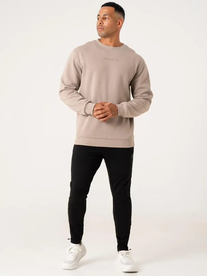 Pursuit Pullover 8211 Taupe Men Ryderwear Tops