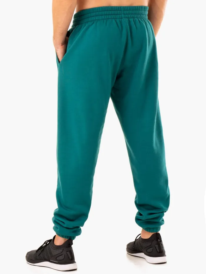 Recharge Relaxed Track Pant 8211 Teal Men Ryderwear Gym Pants