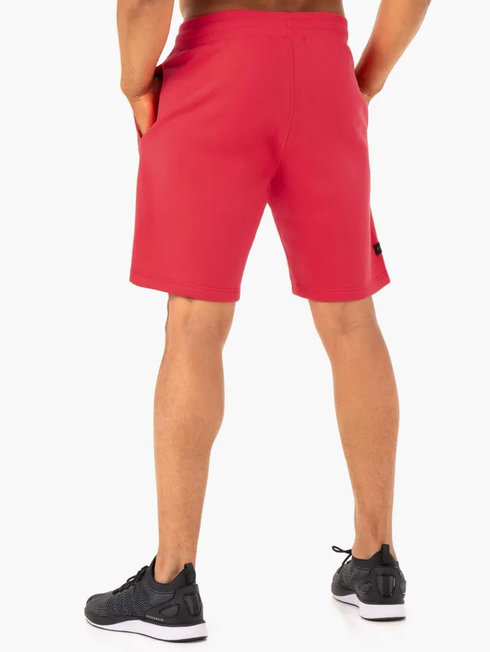 Recharge Track Short 8211 Red Men Ryderwear Gym Shorts