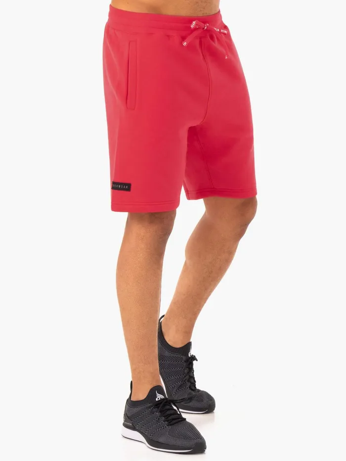 Recharge Track Short 8211 Red Men Ryderwear Gym Shorts