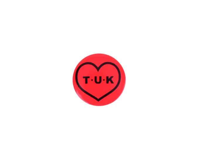 Red Heart Pin Adult TUK Shoes Stickers Pins Patches Totes Red Heart Pin Adult TUK Shoes Stickers Pins Patches Totes