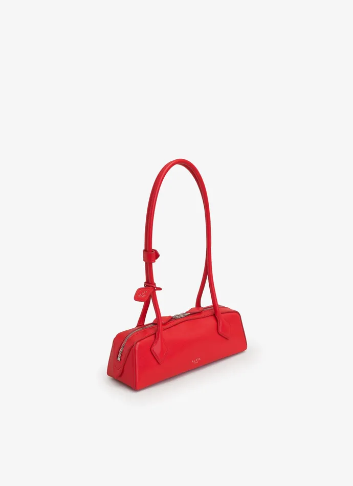 Red LE TECKEL SMALL BAG IN GOATSKIN Women Alaa Le Teckel