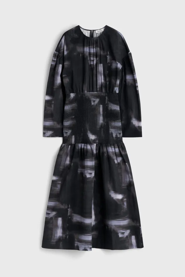 Reham Wash Dress Black Women Rodebjer Dresses and Caftans