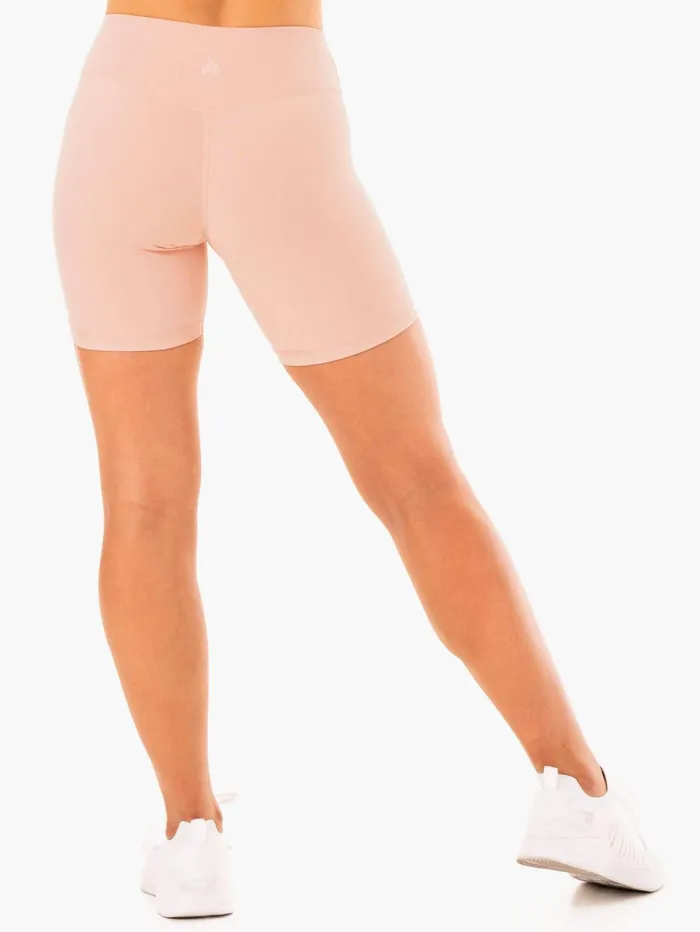 Replay High Waisted Shorts 8211 Nude Women Ryderwear Gym Shorts