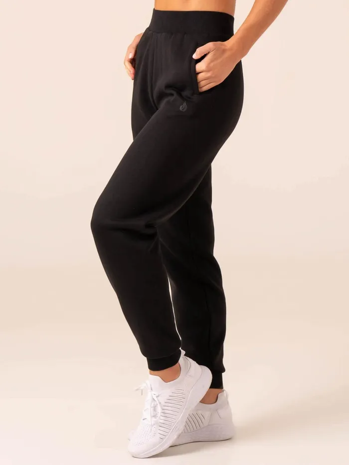 Reserve Track Pants 8211 Black Women Ryderwear Pants