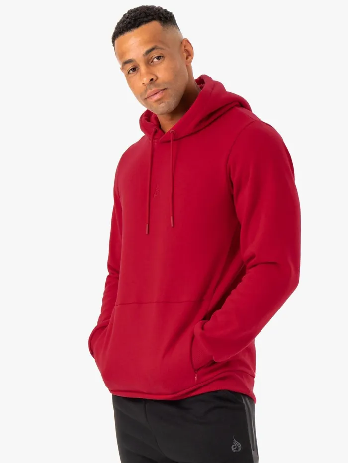 Restore Pullover Hoodie 8211 Burgundy Men Ryderwear Sweaters and Hoodies