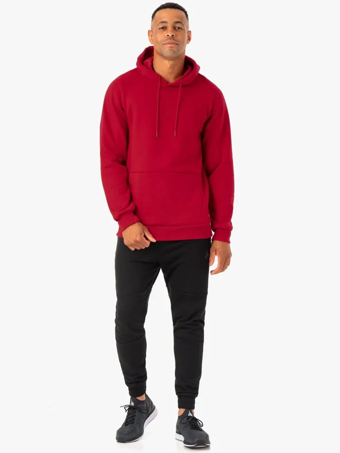 Restore Pullover Hoodie 8211 Burgundy Men Ryderwear Sweaters and Hoodies