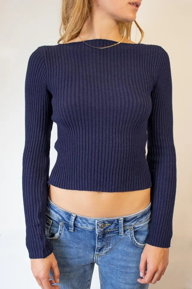 Ribbed Sweater Women Subdued Sweaters