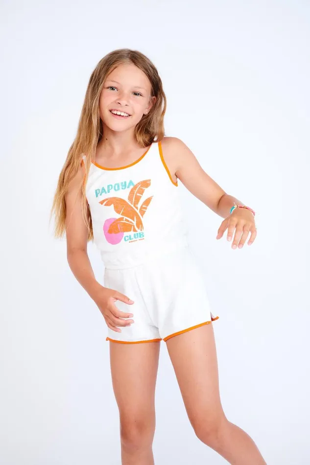 Rompers White 8211 M SURI WHITEBAY White Kids Banana Moon Girl and Boy