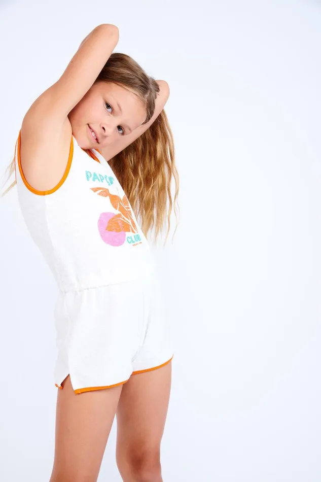 Rompers White 8211 M SURI WHITEBAY White Kids Banana Moon Girl and Boy
