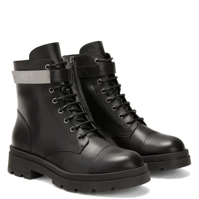 Ruger Black Men Giuseppe Zanotti Shoes