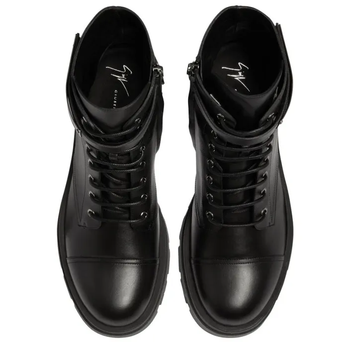 Ruger Black Men Giuseppe Zanotti Shoes