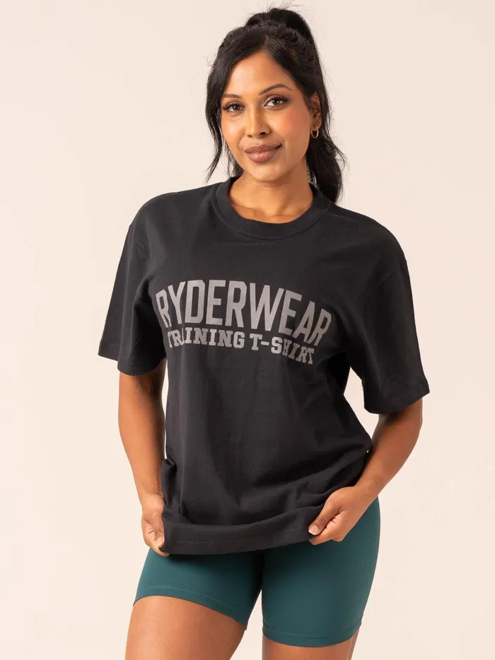 Ryderwear Training TShirt 8211 Black Women Ryderwear TShirts