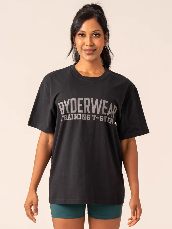 Ryderwear Training TShirt 8211 Black Women Ryderwear TShirts