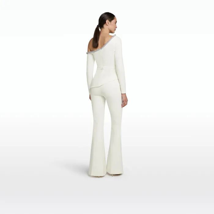 Safiyaa Aime Ivory Top Women Tops
