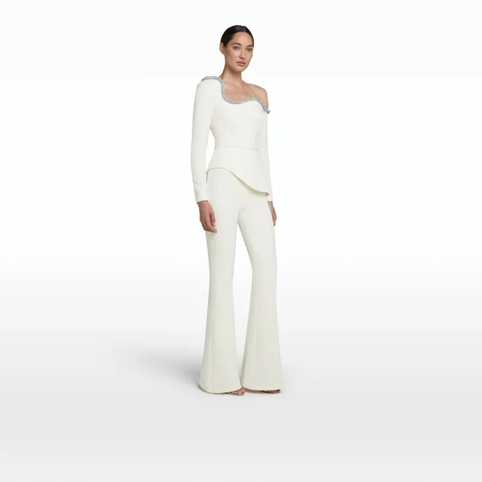 Safiyaa Aime Ivory Top Women Tops