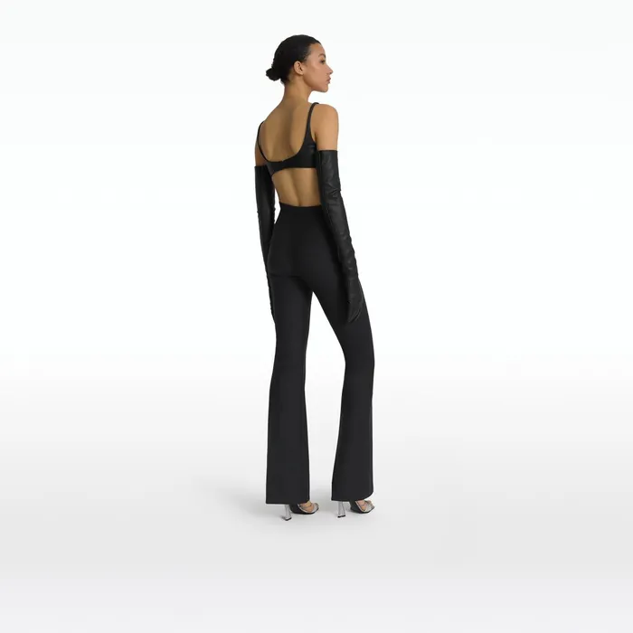 Safiyaa Alexa Charcoal Trousers Women Trousers