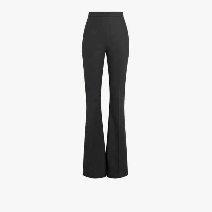Safiyaa Alexa Charcoal Trousers Women Trousers