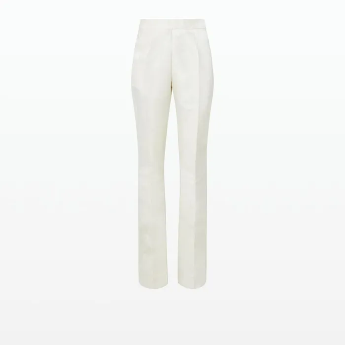 Safiyaa Alexa Ivory Trousers Women Trousers