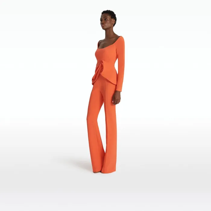 Safiyaa Alexa Reef Trousers Women Trousers
