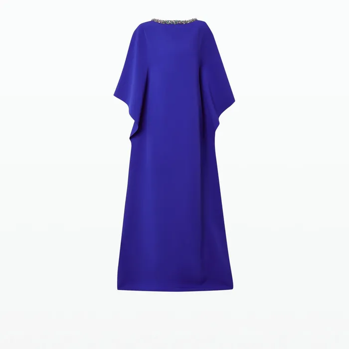 Safiyaa Amarella Azure Blue Long Dress Women Dresses