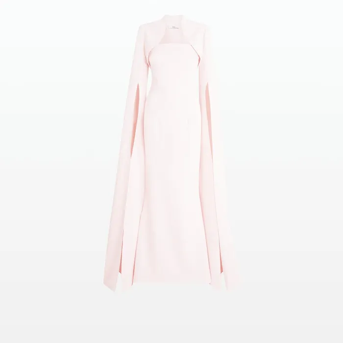 Safiyaa Amari Pale Pink Bolero With Soshin Dress Women Dresses