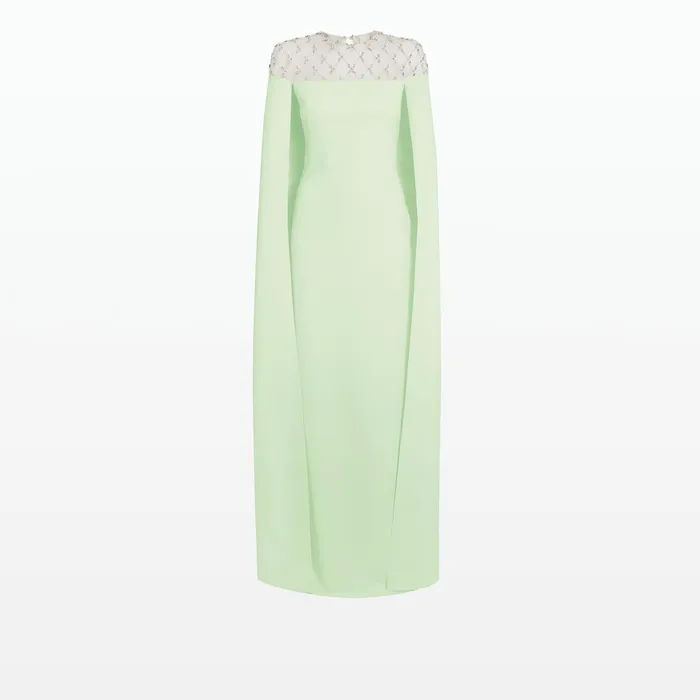 Safiyaa Ambere Aloe Long Dress Women Dresses