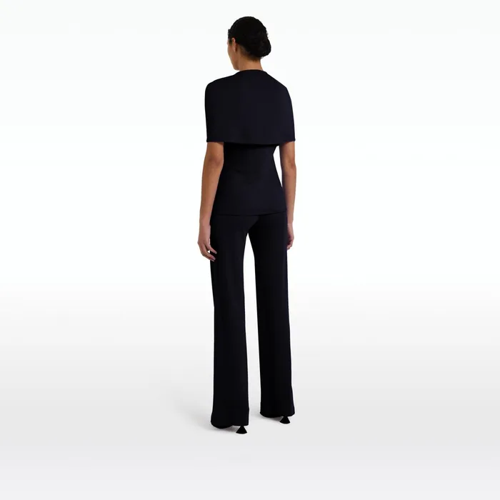 Safiyaa Andrey Navy Top Women Tops
