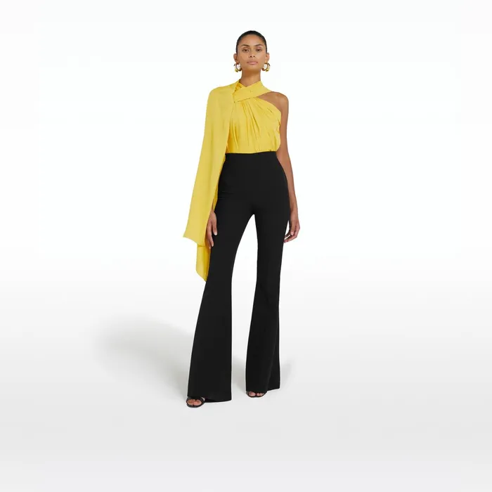Safiyaa Apolonia Canary Top Women Tops