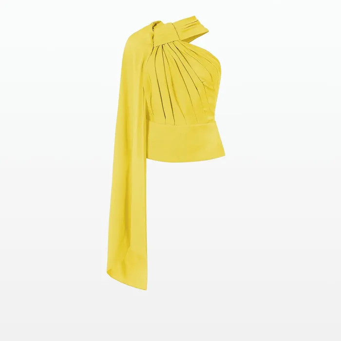 Safiyaa Apolonia Canary Top Women Tops