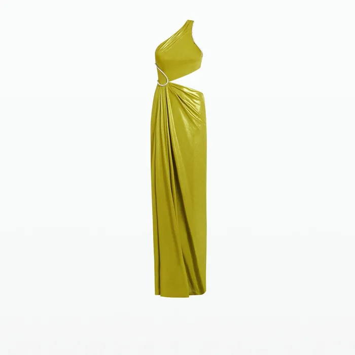 Safiyaa Beah Citrine Long Dress Women Dresses