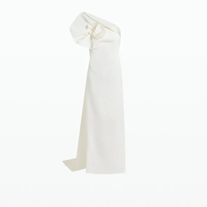 Safiyaa Briannie Ivory Long Dress Women Dresses