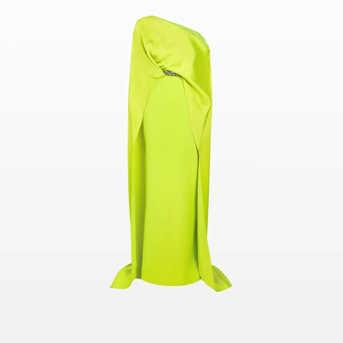 Safiyaa Cadenza Tendershoots Embroidered Long Dress Women Dresses