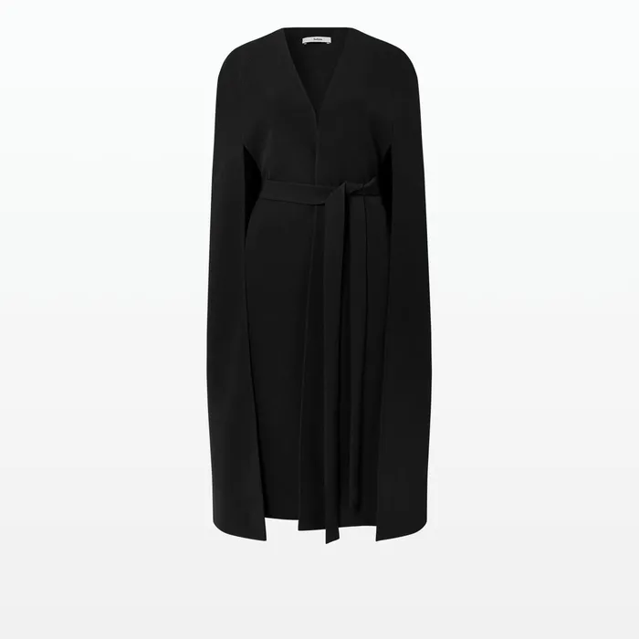 Safiyaa Camila Black Embroidered Coat Women Jackets Coats