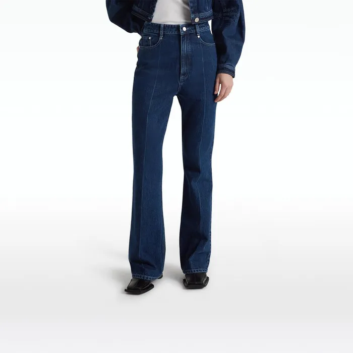 Safiyaa Carha Mid Wash Trousers Women Trousers