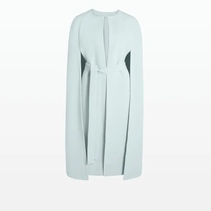 Safiyaa Carlota Ice Blue Coat Women Jackets Coats
