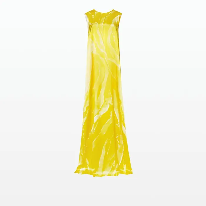 Safiyaa Carrara Canary Long Dress Women Dresses