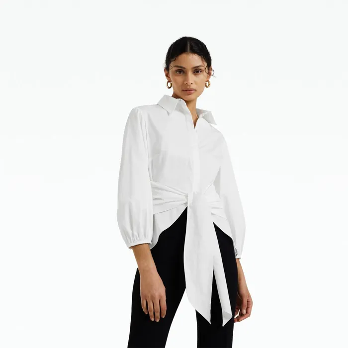 Safiyaa Cassidy White Shirt Women Tops