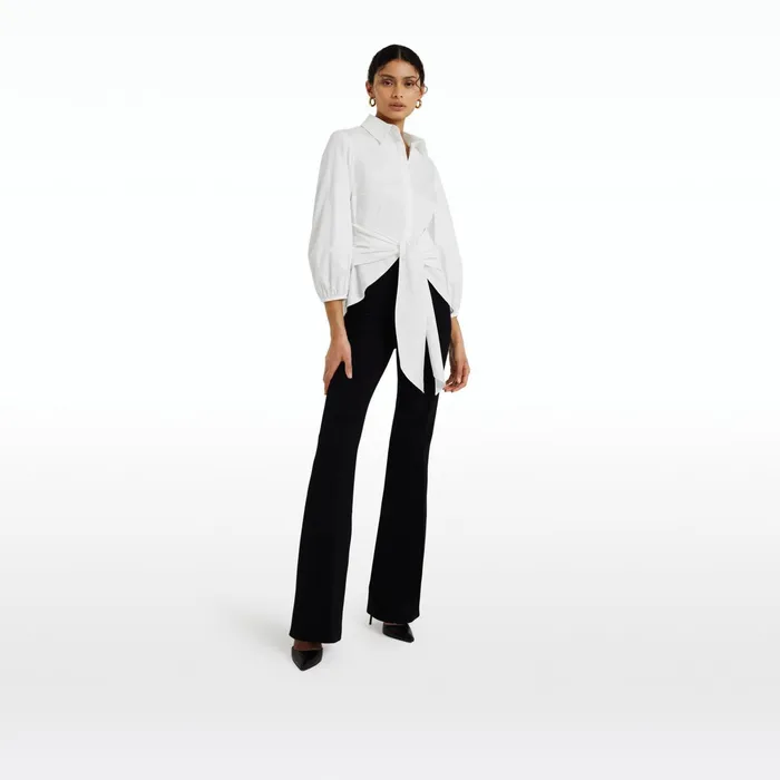 Safiyaa Cassidy White Shirt Women Tops