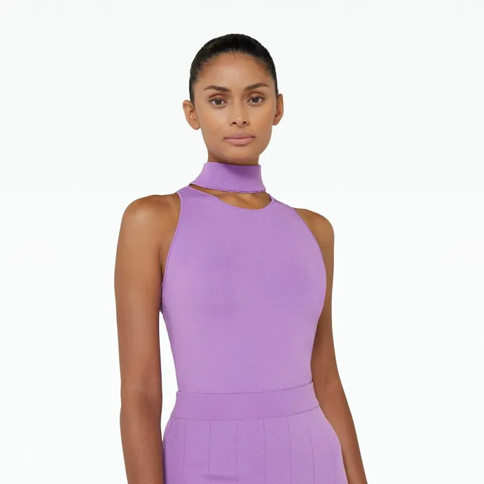 Safiyaa Chascara Lupine Knit Women Tops