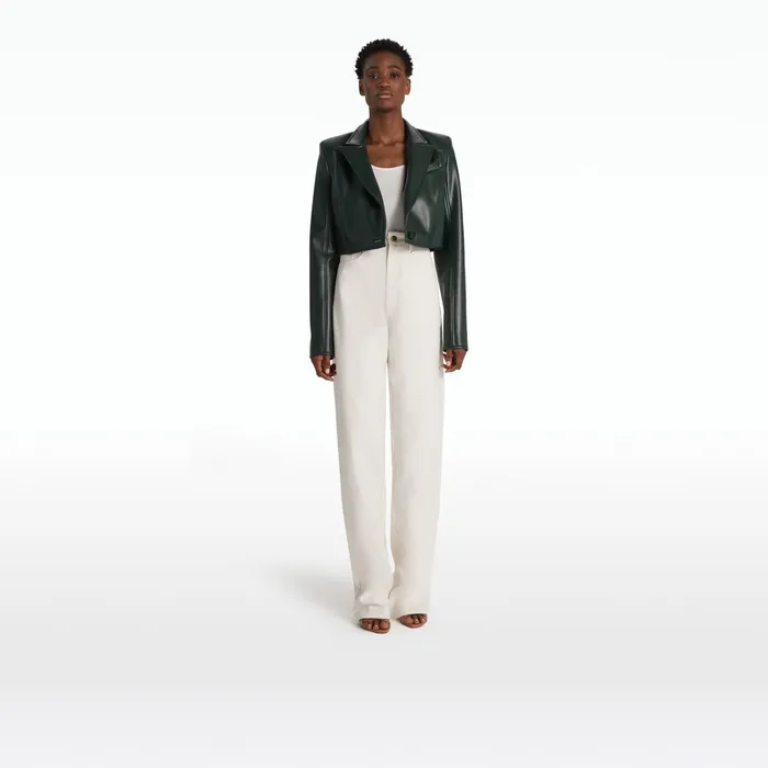 Safiyaa Craine Darkest Spruce Jacket Women Jackets Coats