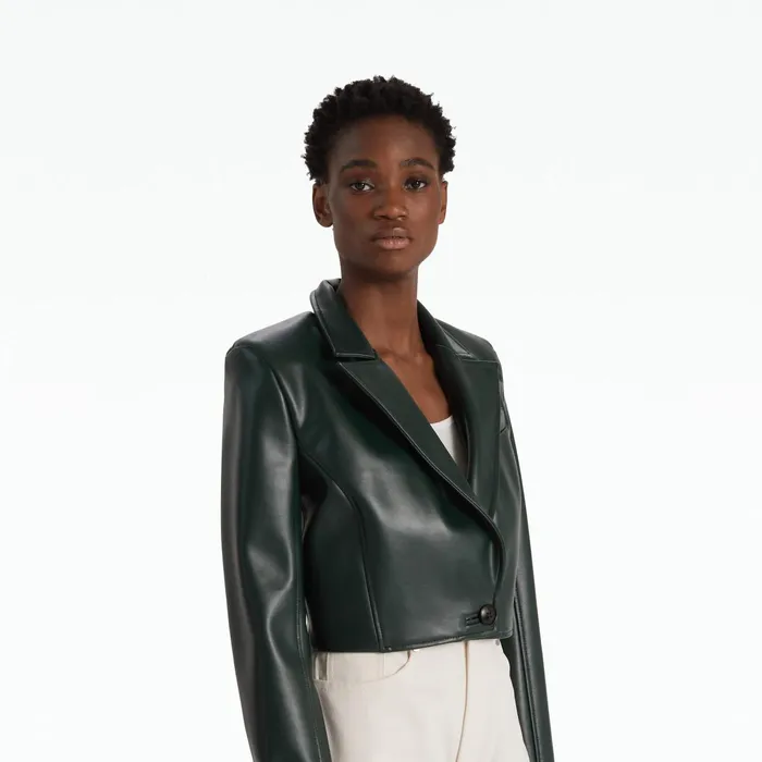 Safiyaa Craine Darkest Spruce Jacket Women Jackets Coats