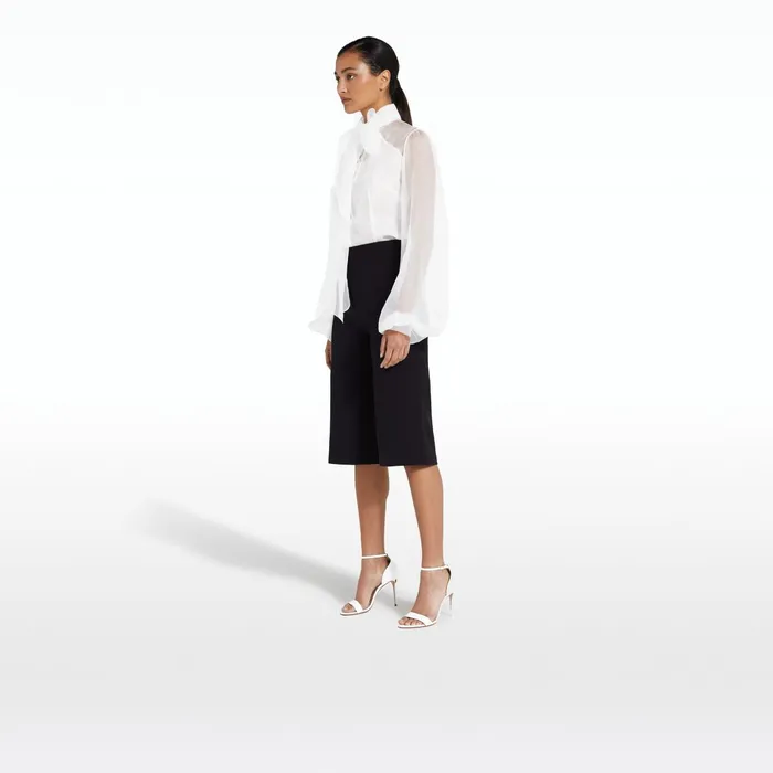 Safiyaa Delfina Ivory Top Women Tops