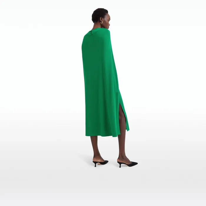 Safiyaa Doola Jewel Green Midi Dress Women Dresses