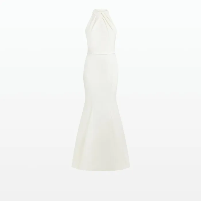 Safiyaa Dorrit Ivory Long Dress Women Dresses