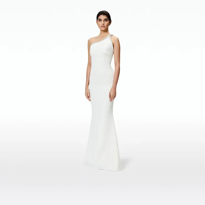 Safiyaa Electra Ivory Gown Women Dresses