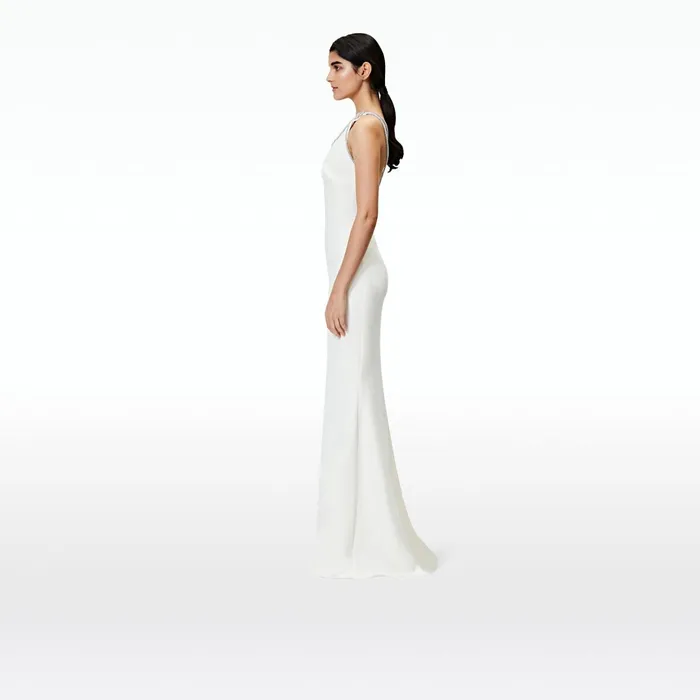 Safiyaa Electra Ivory Gown Women Dresses