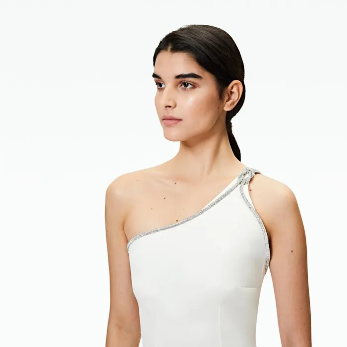 Safiyaa Electra Ivory Gown Women Dresses